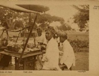 Hidangan Hik atau Angkringan di Jawa 1910